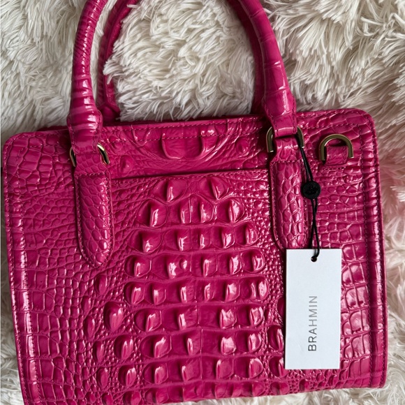 BRAND NEW WITH TAGS! PINK CAMI BRAHMIN PURSE & WALLET SET - Picture 6 of 9